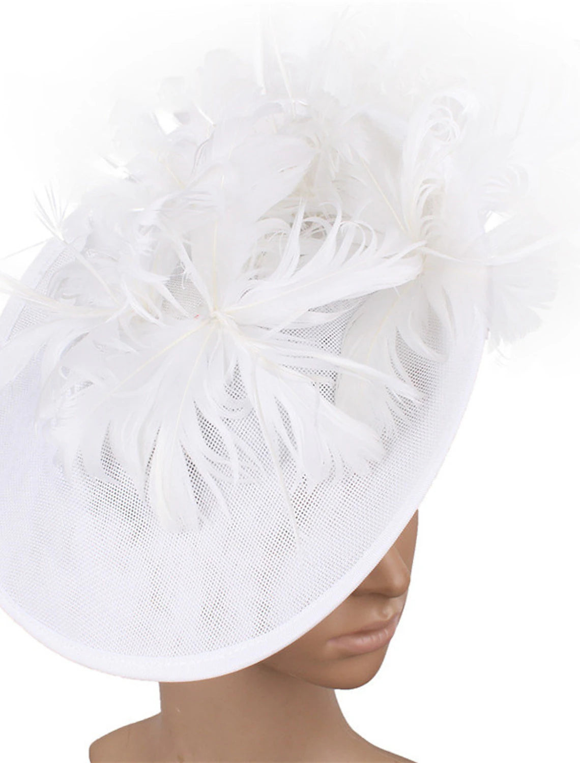 Wholesale Fascinators Sinamay Fall Wedding Tea Party Kentucky Derby Horse Race Ladies Day Vintage Fashion Wedding With Feather Headpiece Headwear